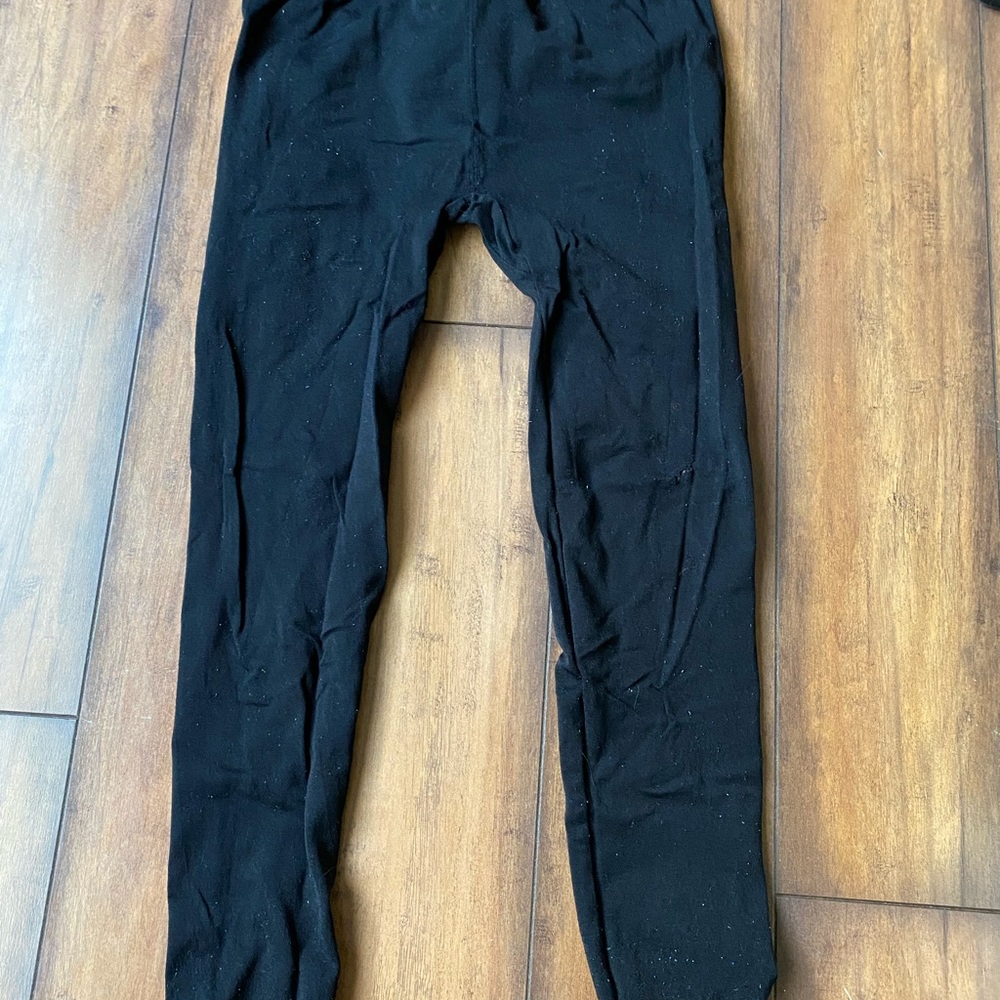 Black leggings from Justice